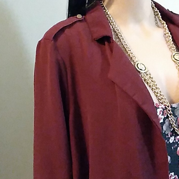 Chiffon Duster Cardigan Medium - Picture 5 of 7